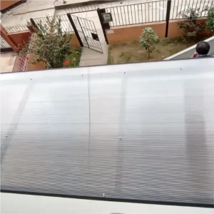Techo fijo con aluminio negro 2